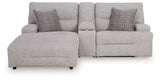 Acklen Place 3-Piece Power Reclining Sectional Sofa with Chaise