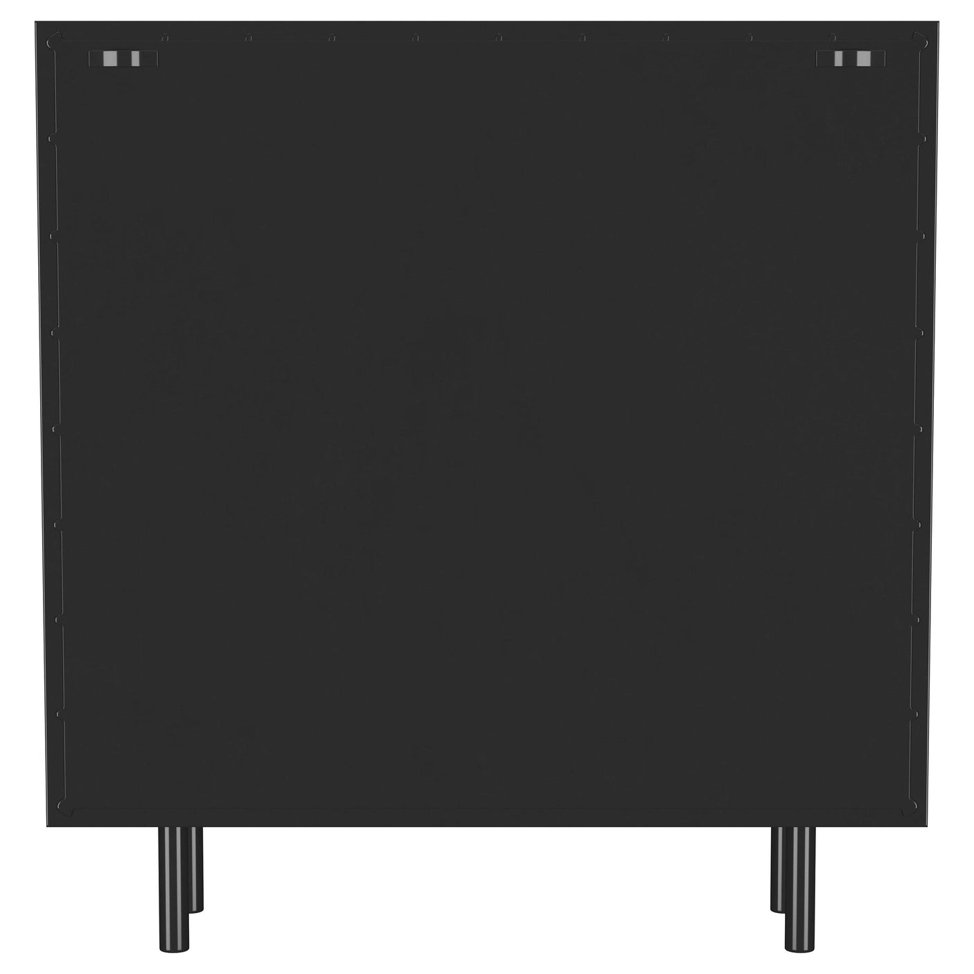 Dalia 2-door Accent Storage Cabinet with Shelving Black