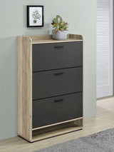 Denia 3-tier Engineered Wood Shoe Cabinet