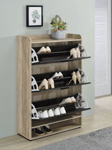 Denia 3-tier Engineered Wood Shoe Cabinet