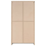 Alejo 2-door Engineered Wood Tall Cabinet Grey Driftwood