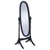 Foyet Wood Adjustable Length Cheval Mirror