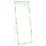 Windrose 28 x 67 Inch Tempered LED Standing Mirror