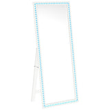Windrose 28 x 67 Inch Tempered LED Standing Mirror