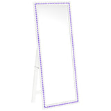 Windrose 28 x 67 Inch Tempered LED Standing Mirror