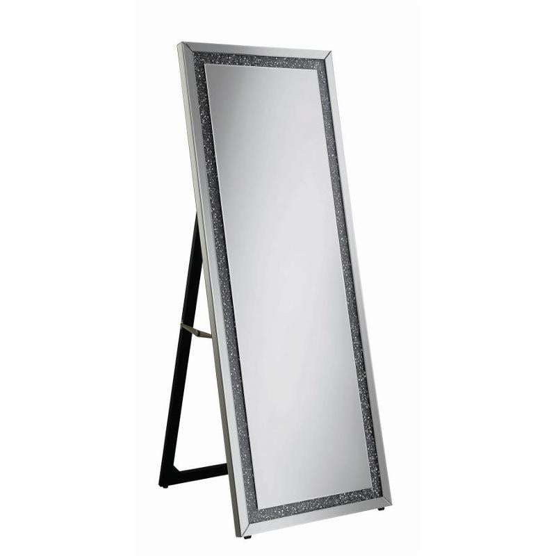 Seraphina Cheval Mirror - Silver