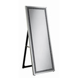 Seraphina Cheval Mirror - Silver