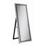 Seraphina Cheval Mirror - Silver