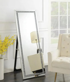 Seraphina Cheval Mirror - Silver