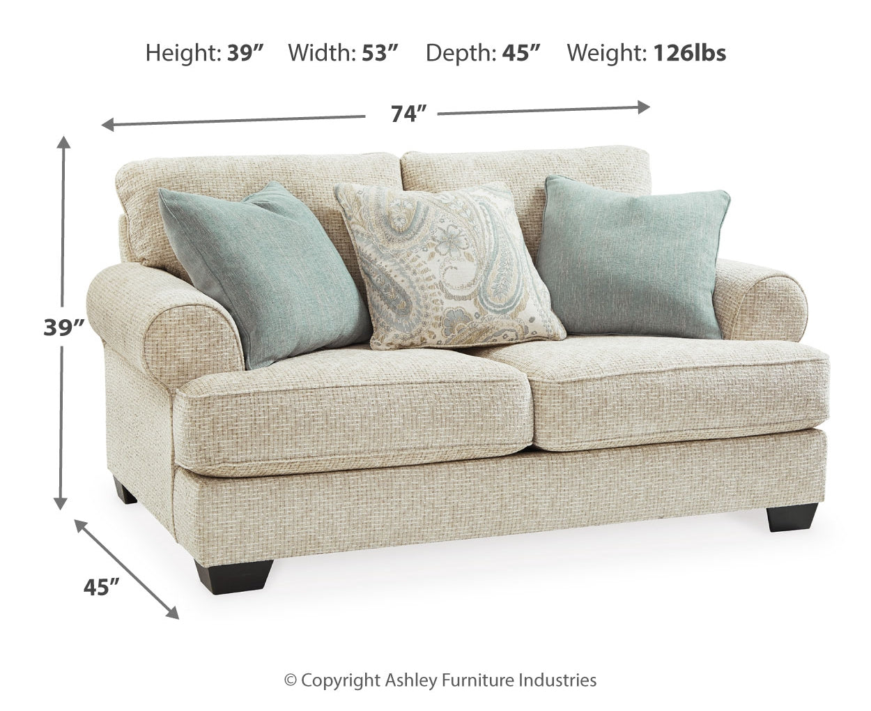 Monaghan Loveseat