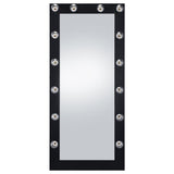 Zayan LED Floor Mirror - Black