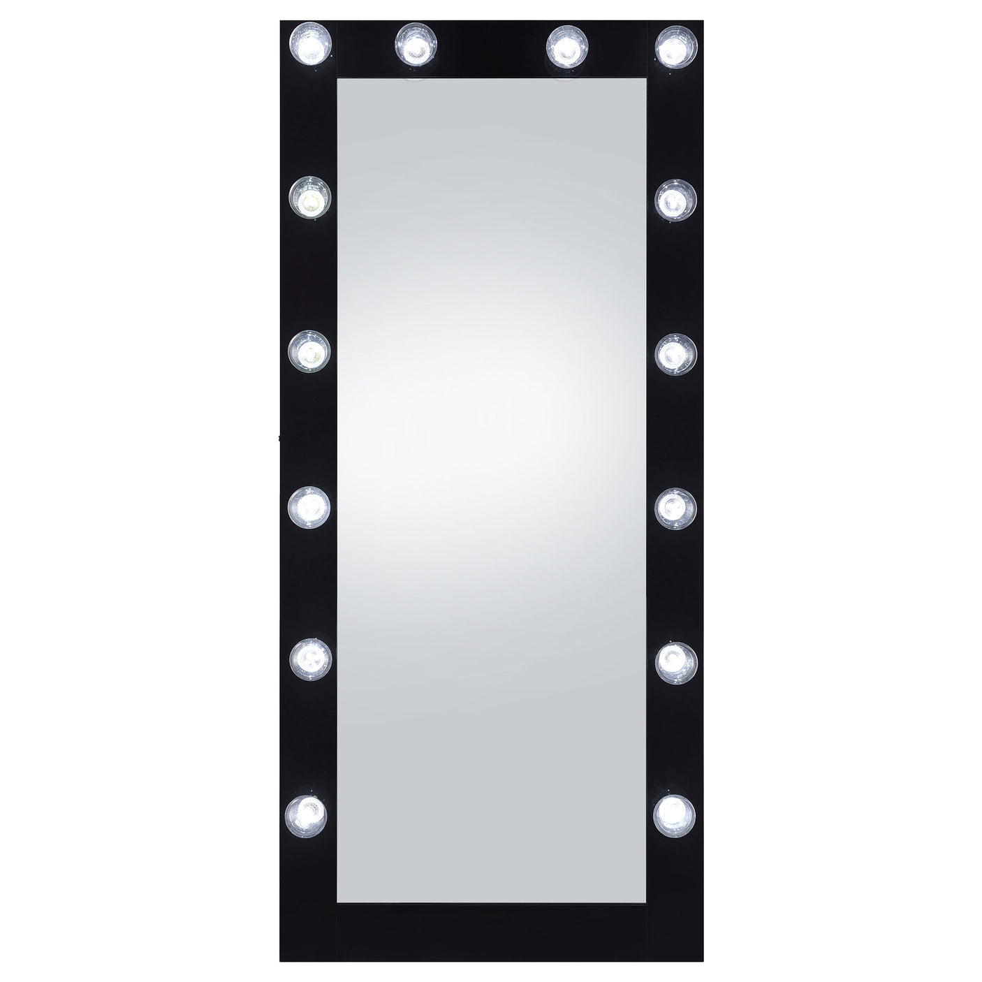 Zayan 32 x 71 Inch Floor Mirror LED ing Gloss