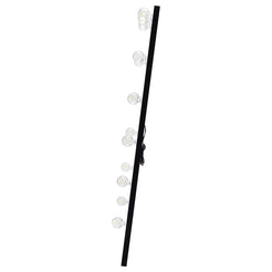 Zayan LED Floor Mirror - Black