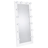 Zayan LED Floor Miror - White