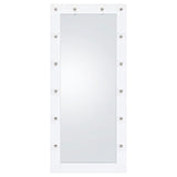 Zayan LED Floor Miror - White