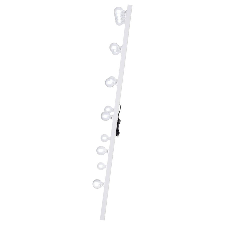Zayan LED Floor Miror - White