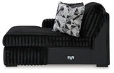 Midnight-Madness 3-Piece Sectional with Chaise