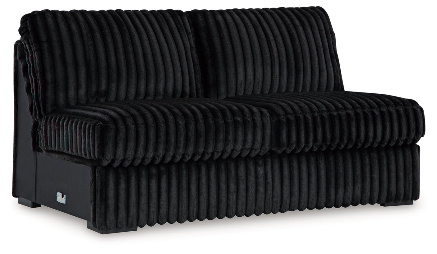 Midnight-Madness 3-Piece Sectional with Chaise