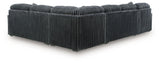 Midnight-Madness 4-Piece Sectional with Chaise