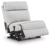 Grafton Pike 7-Piece Reclining Sectional with Storage Consoles