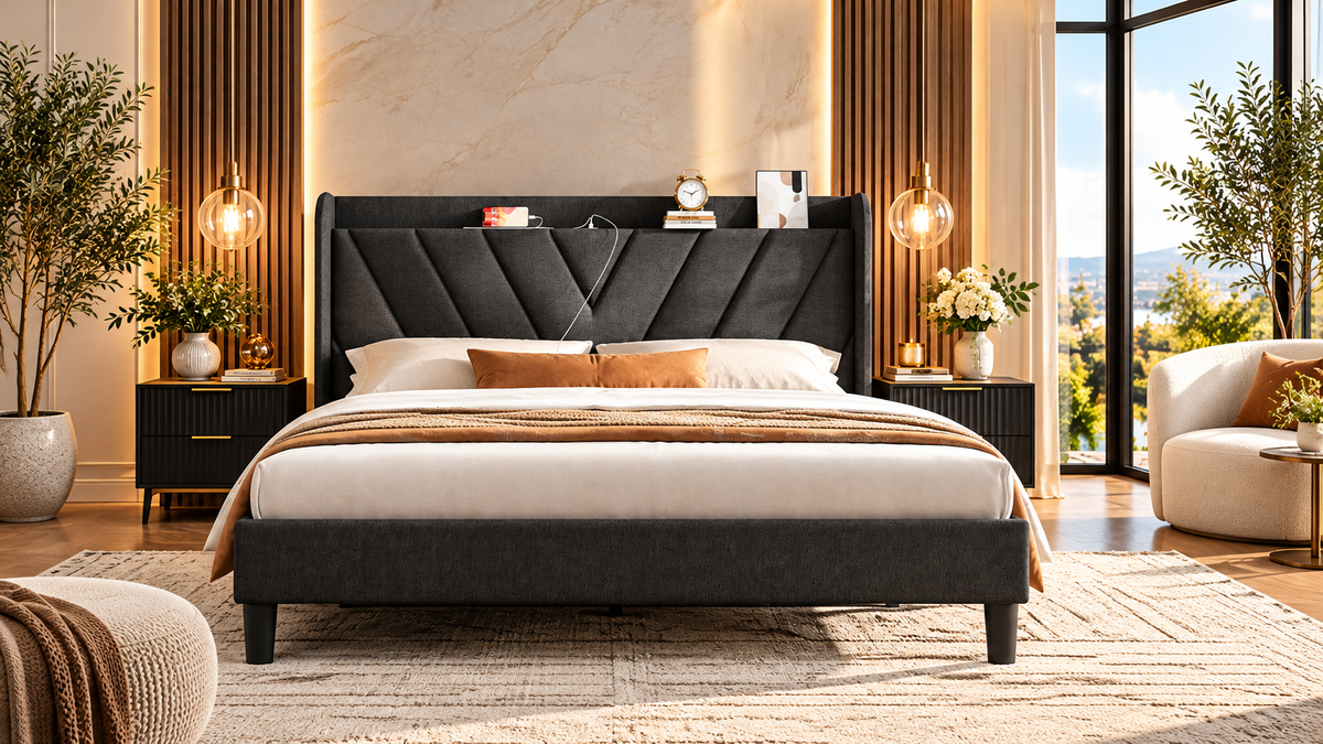 Arlo Queen Upholstered Bed