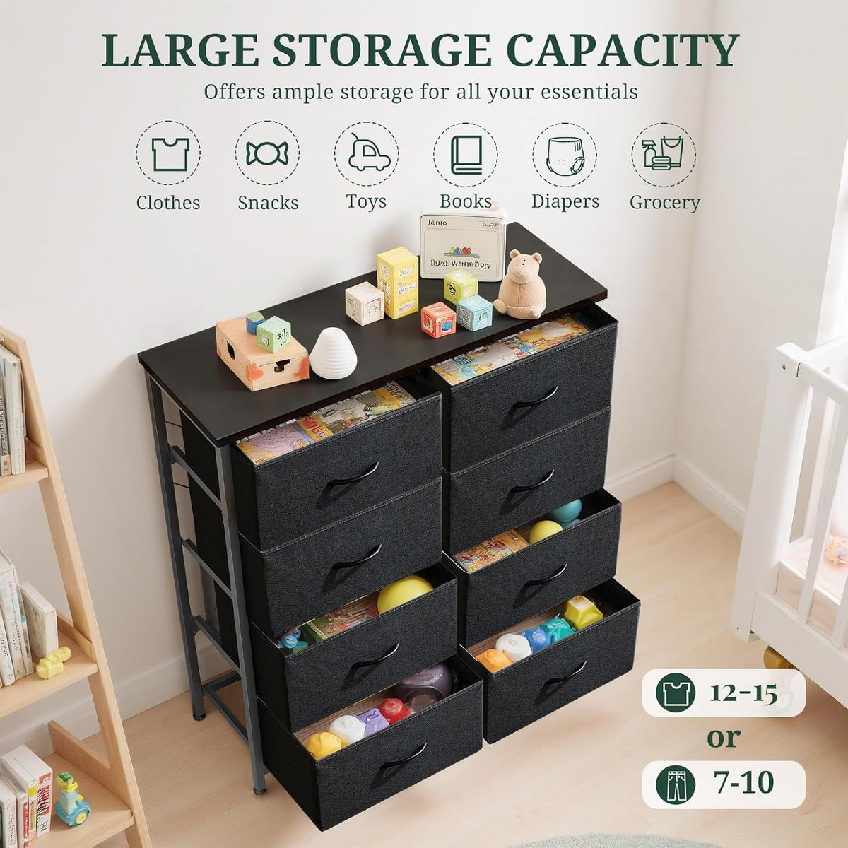 Arden 8 Drawer Dresser