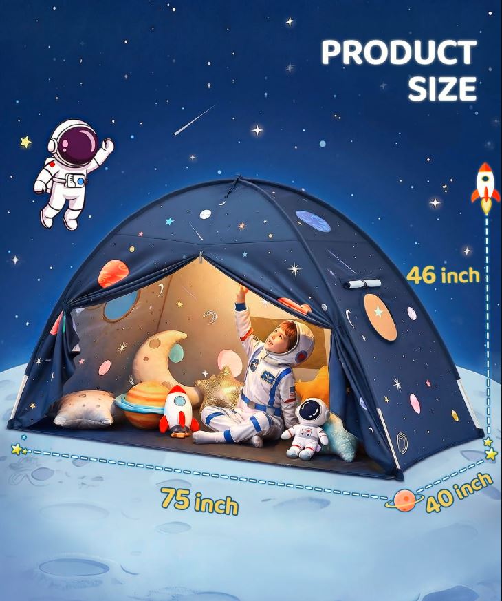 Trixie Twin Bed Tent Canopy
