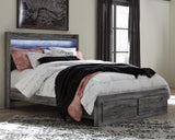 Baystorm Panel Bed with 2 Storage Drawers