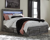 Baystorm Panel Bed with 6 Storage Drawers