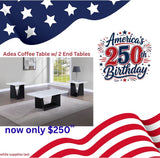 Adea Coffee Table w/ 2 End Tables