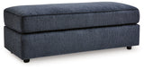Azure  Oversized Accent Ottoman