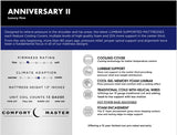 Anniversary II Luxury Firm Mattress & Boxspring