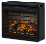 Wildenauer 76" TV Stand with Electric Fireplace