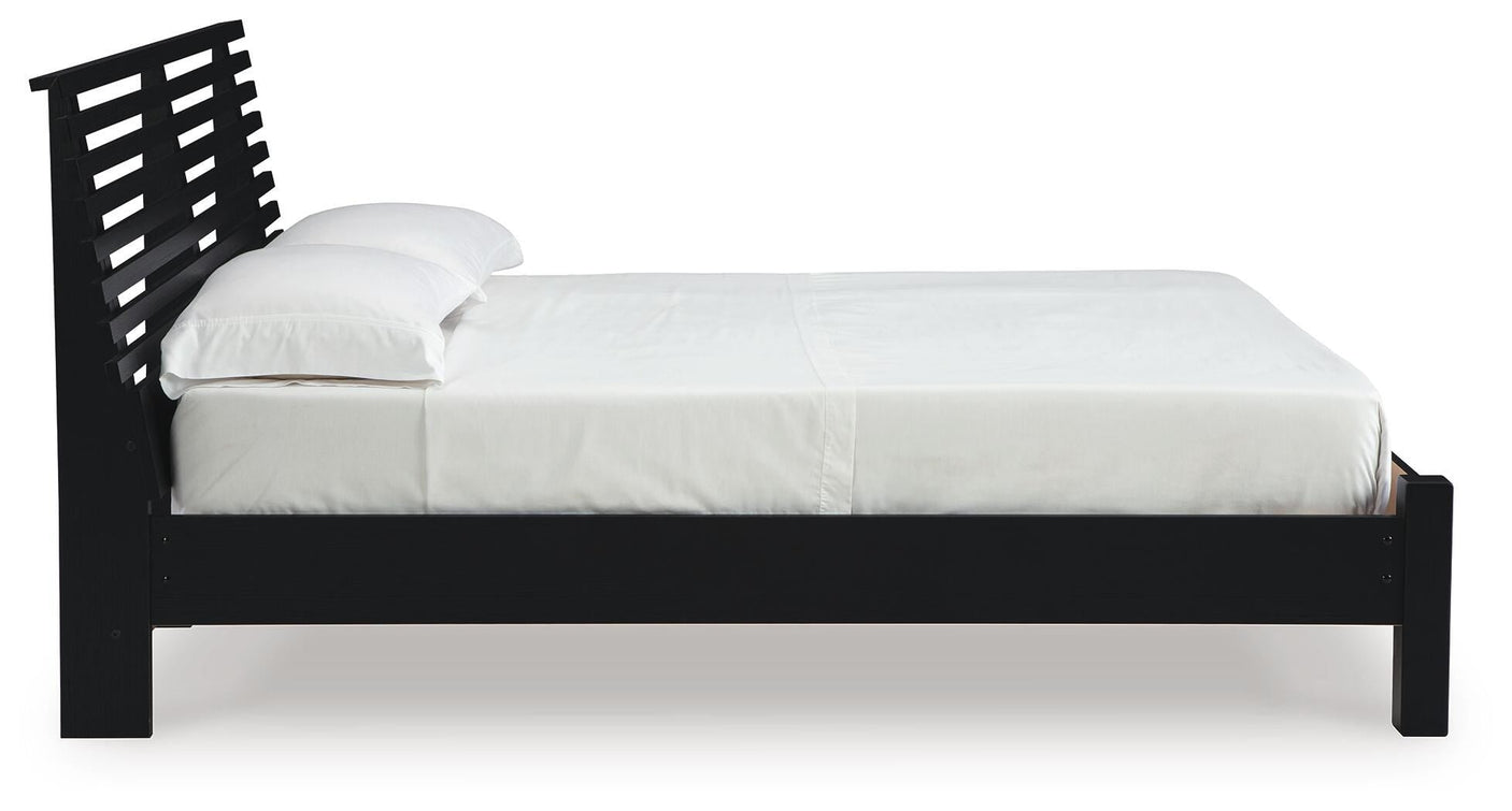Danziar Slat Panel Bed