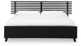 Danziar Slat Panel Bed Bedroom Set