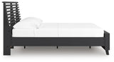 Danziar Slat Panel Bed