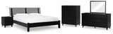 Danziar Slat Panel Bed Bedroom Set