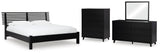 Danziar Slat Panel Bed Bedroom Set