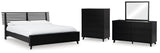 Danziar Slat Panel Bed Bedroom Set