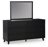Danziar Dresser with Mirrors
