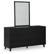 Danziar Dresser with Mirrors