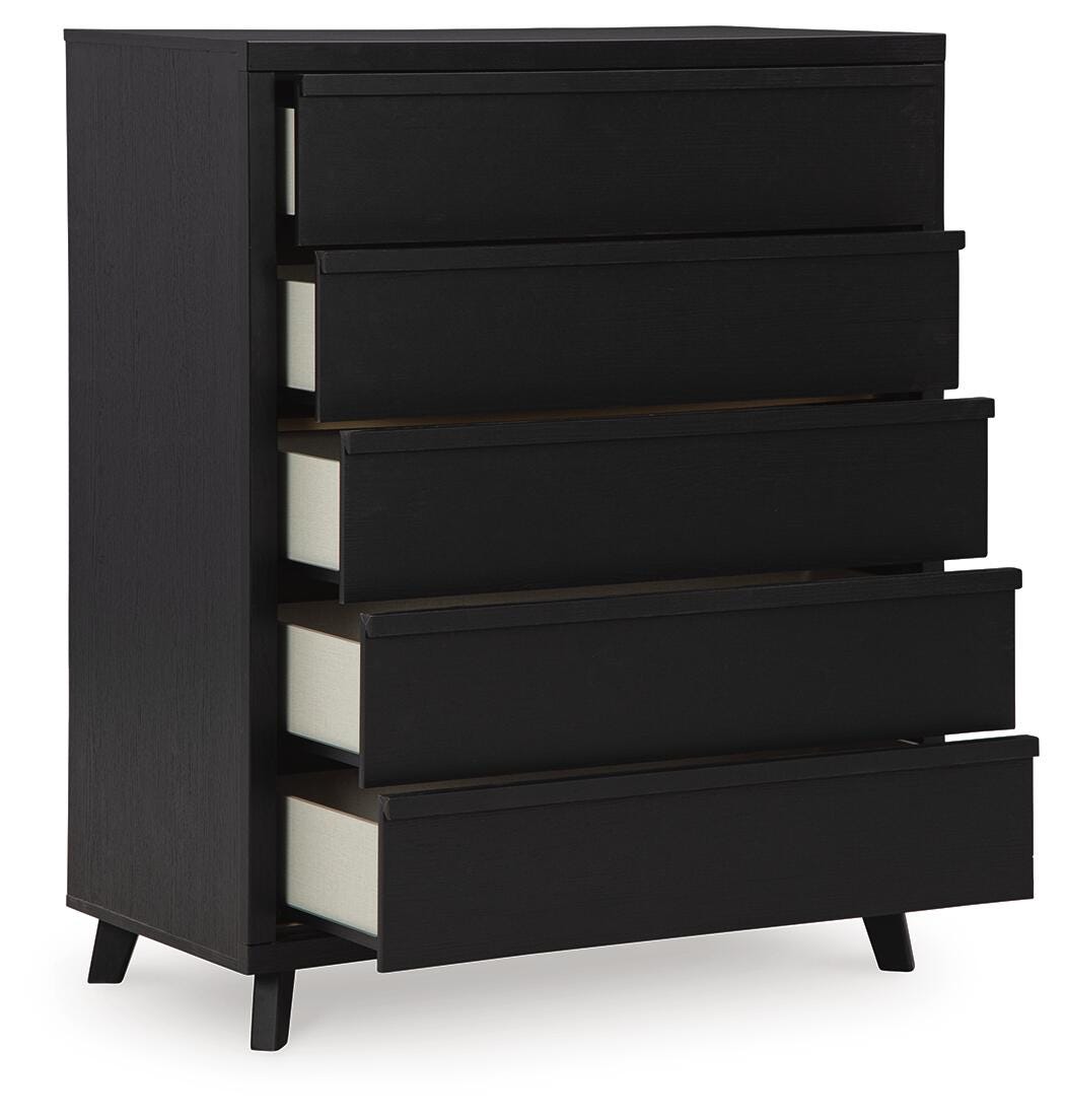 Danziar Slat Headboard Bedroom Set