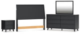Danziar Panel Headboard Bedroom Set