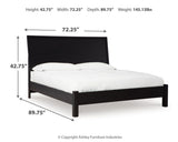 Danziar Panel Bed Bedroom Set