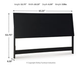 Danziar Panel Headboard Bedroom Set