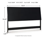 Danziar Panel Headboard Bedroom Set