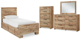 Hyanna Panel Bed Bedroom Set