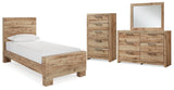Hyanna Panel Bed Bedroom Set