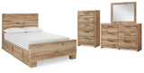Hyanna Panel Bed Bedroom Set