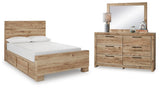 Hyanna Panel Bed Bedroom Set